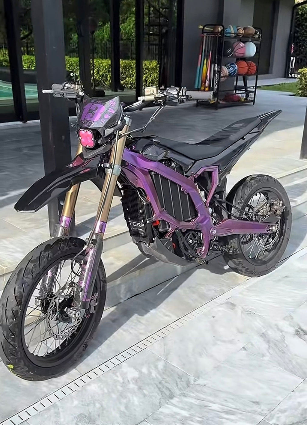 Ultra bee Custom coated frame guards